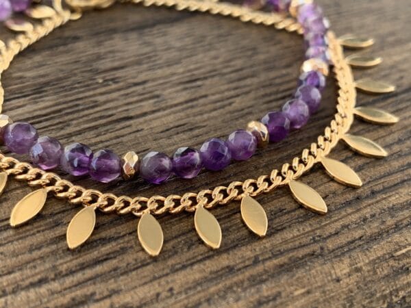 Armkette Amethyst – Bild 2